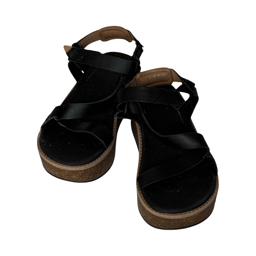 Teva Black and Tan Women's Sandals